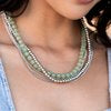 Paparazzi Boardwalk Babe -Green Necklace