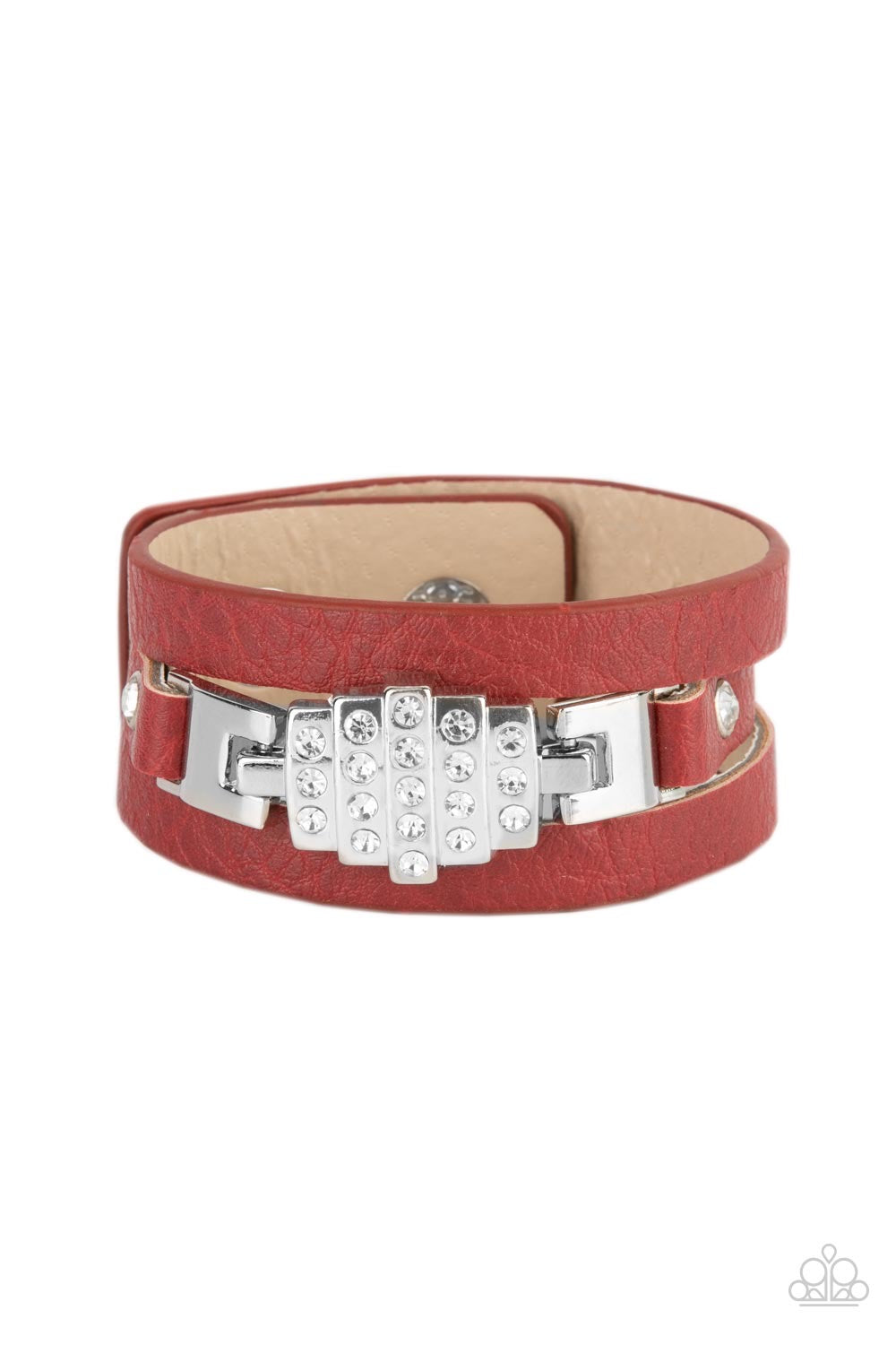 Paparazzi Ultra Urban - Red  Bracelet P9UR-RDXX-133XX