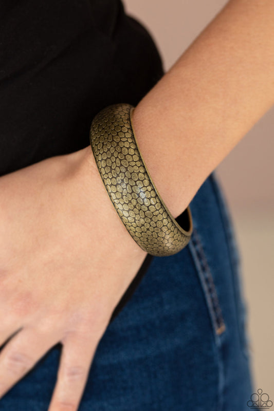 Urban Wildlife- Brass Bangle