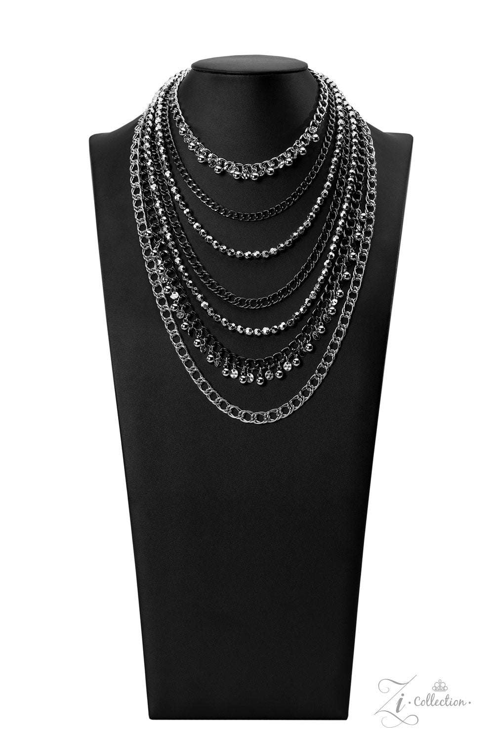 Paparazzi Audacious - Multi Necklace Zi Collection Z2215