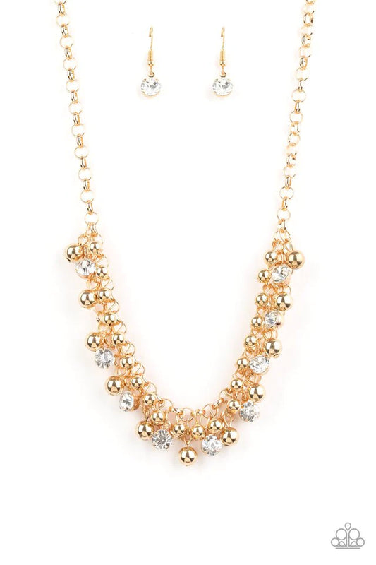 Paparazzi Wall Street Winner - Gold Necklace