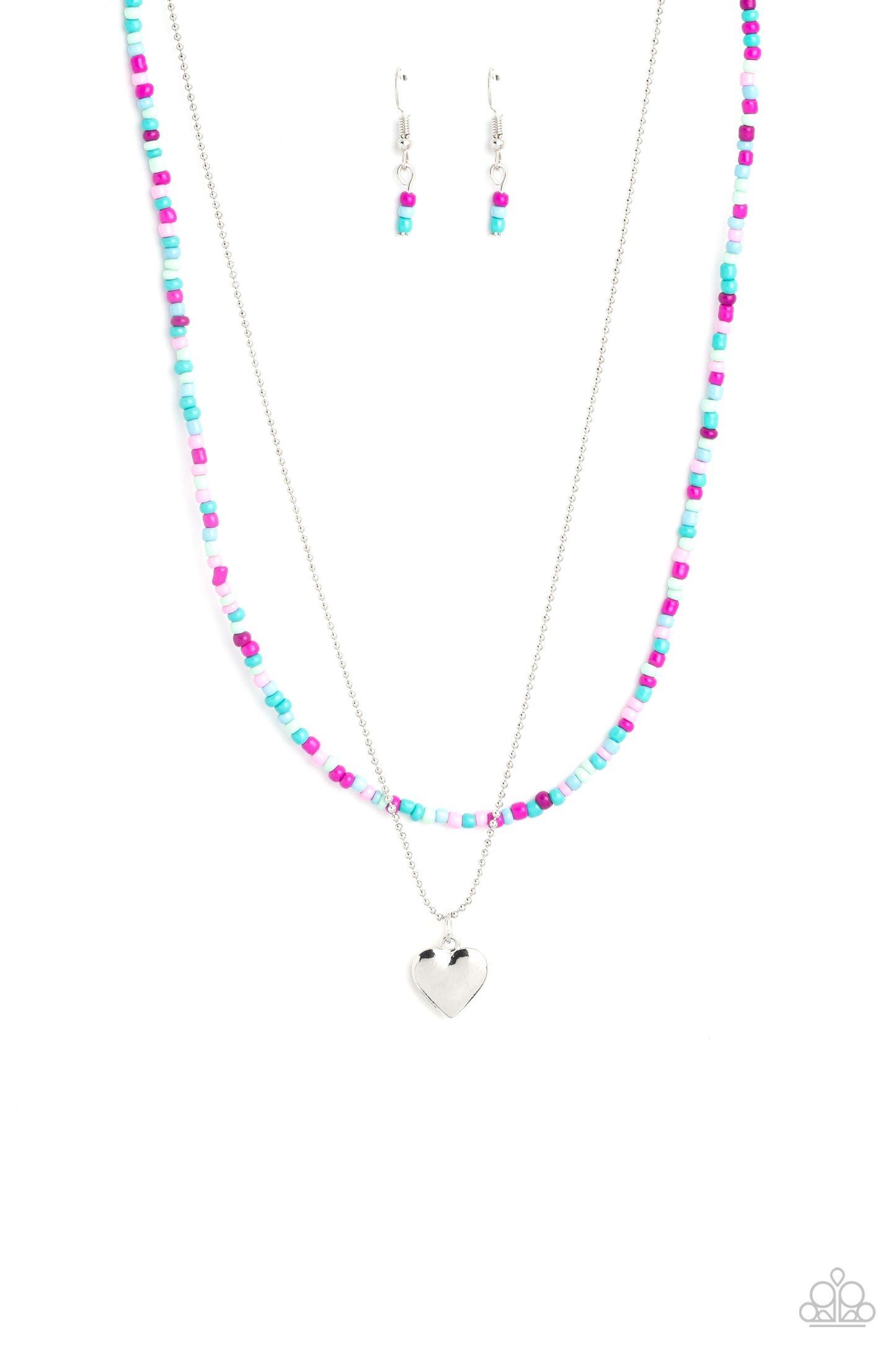 Paparazzi Candy Store - Blue  Necklace P2DA-BLXX-178XX