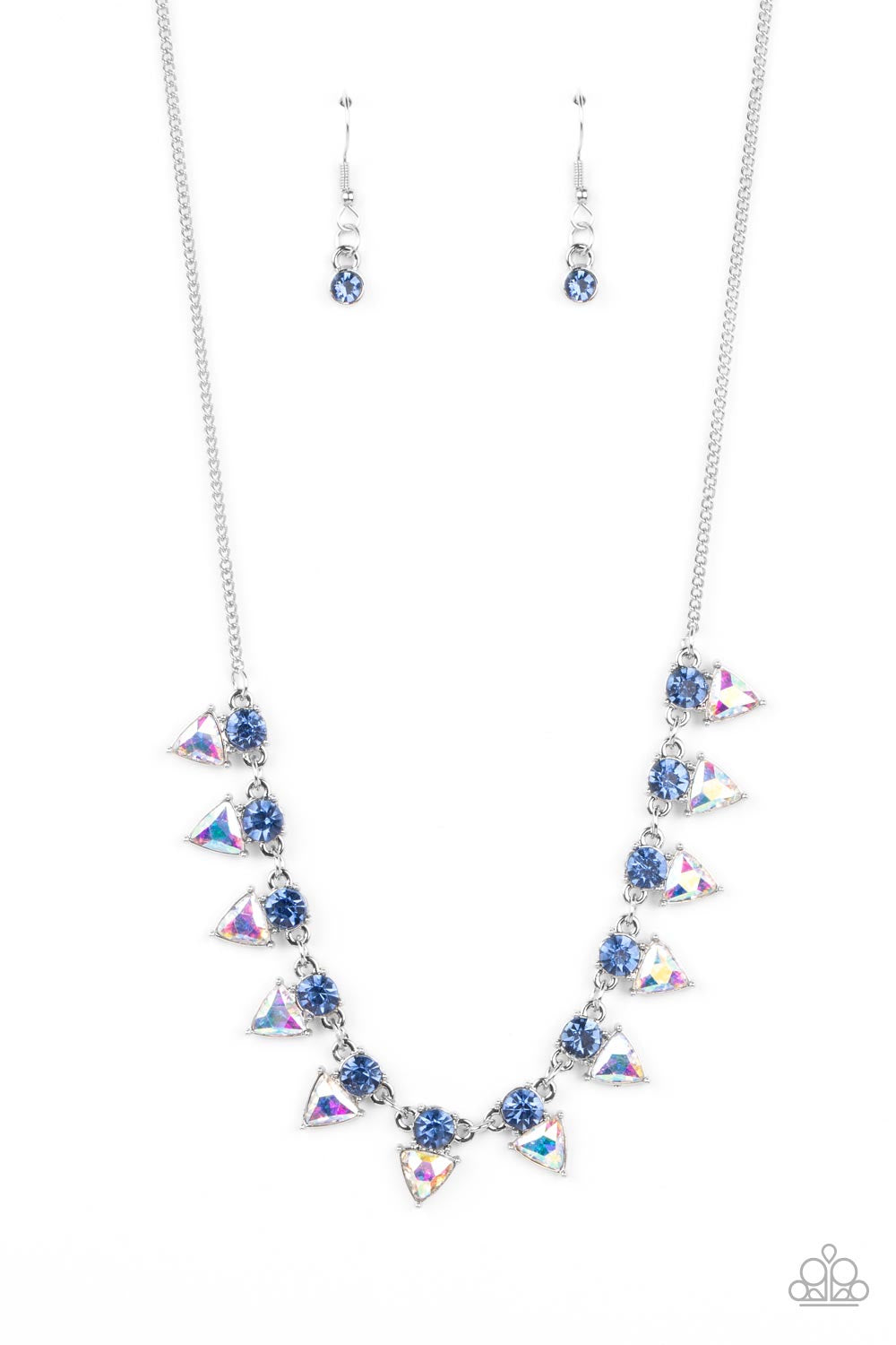 Razor-Sharp Refinement - Blue  Necklace P2SE-BLXX-498XX