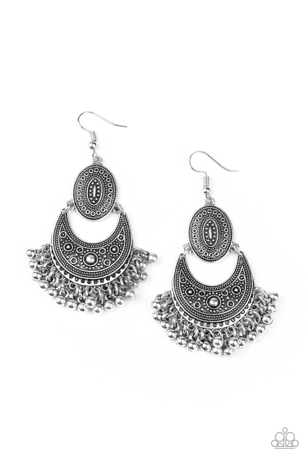 Western Trails-Silver Earring