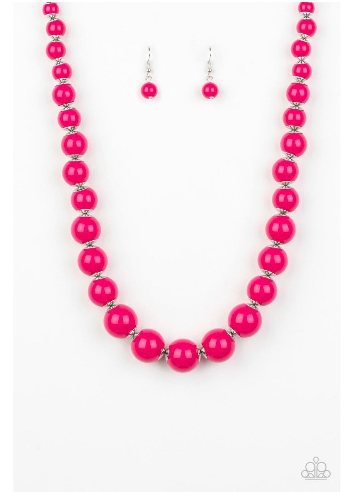 Paparazzi  Everyday Eye Candy - Pink Necklace