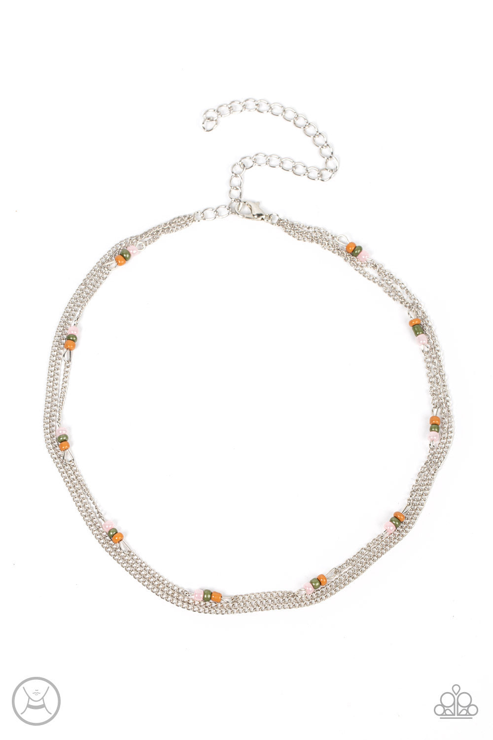 Paparazzi Bountifully Beaded - Multi Necklace  P2CH-MTXX-026XX