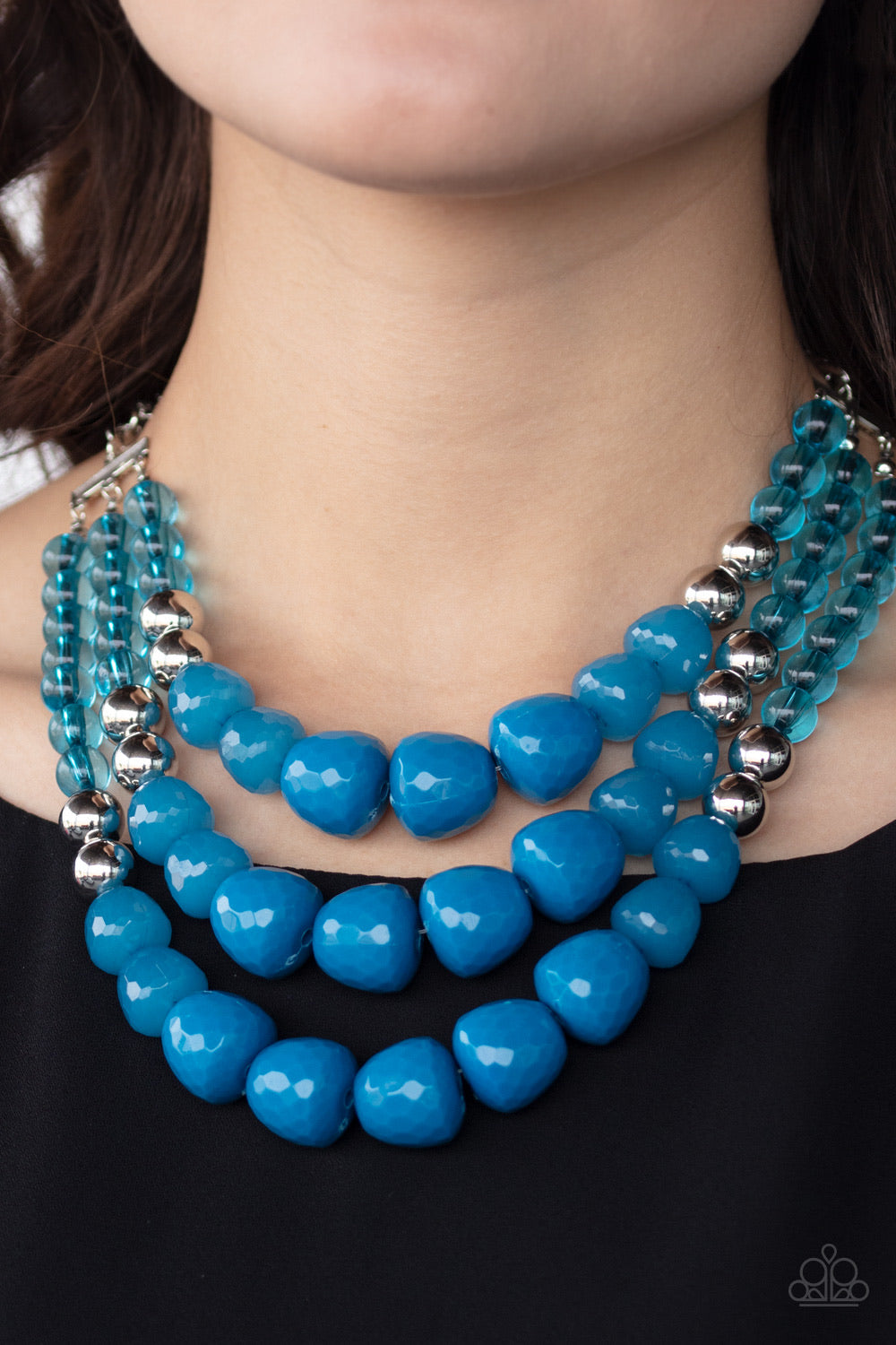 Paparazzi Forbidden Fruit- Blue Necklace