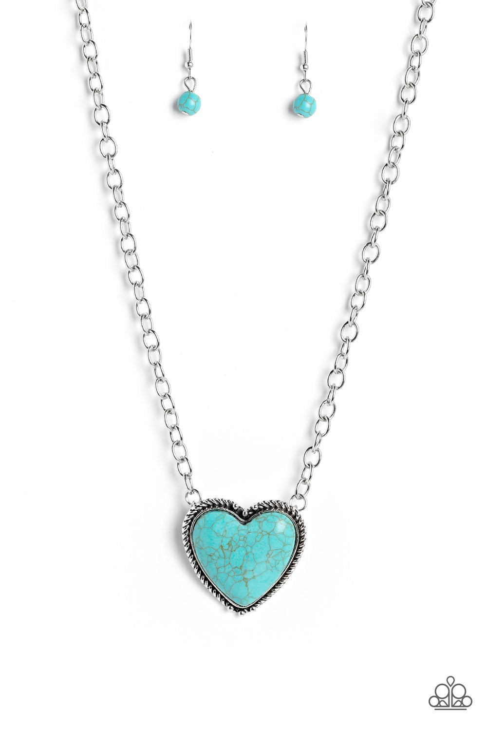 Paparazzi Authentic Admirer-Blue Necklace P2SE-BLXX-520XX