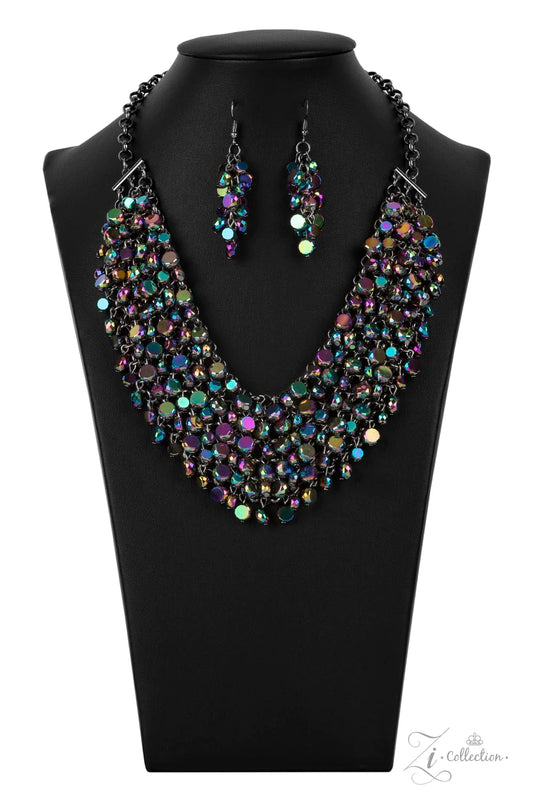 Vivacious - 2021 Zi Collection - Oil Spill Paparazzi Necklace