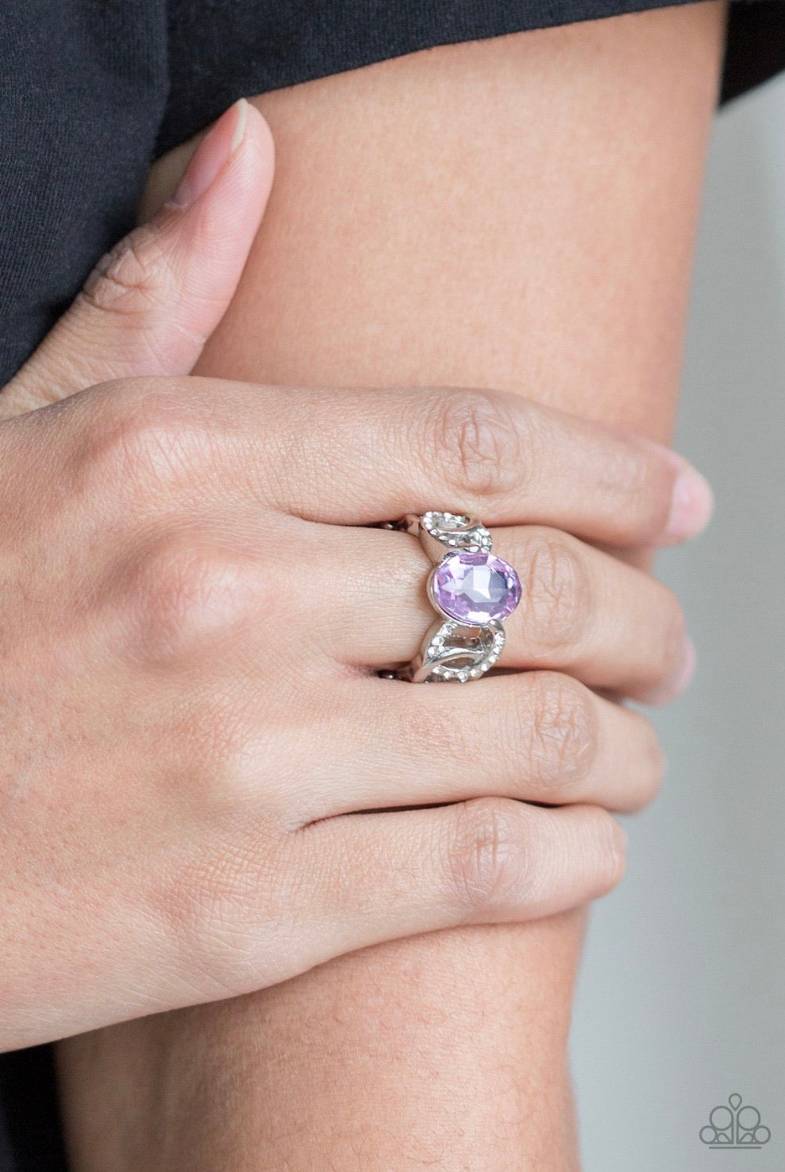 Supreme Bling - purple - Paparazzi ring