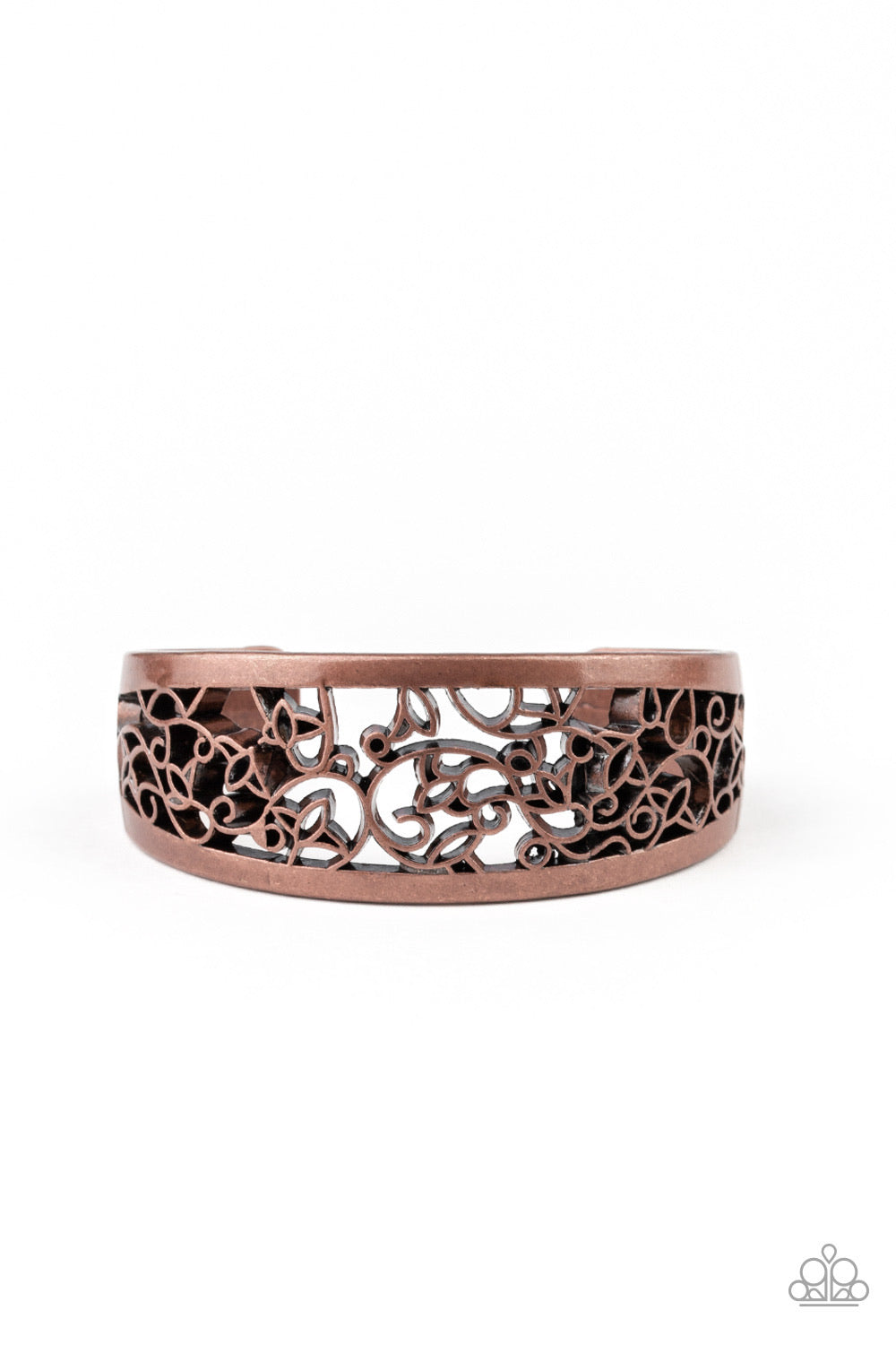 Vine Garden -Copper Cuff Bracelet