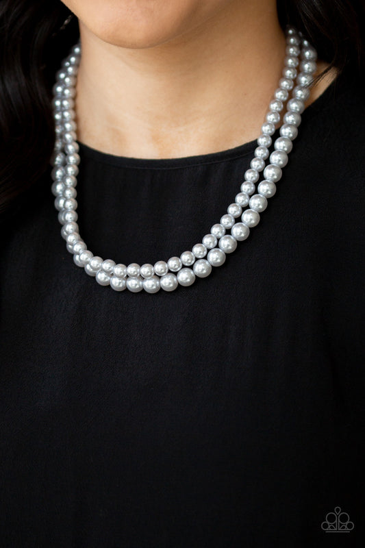 Women Of The Century- Silver Pearl Necklace