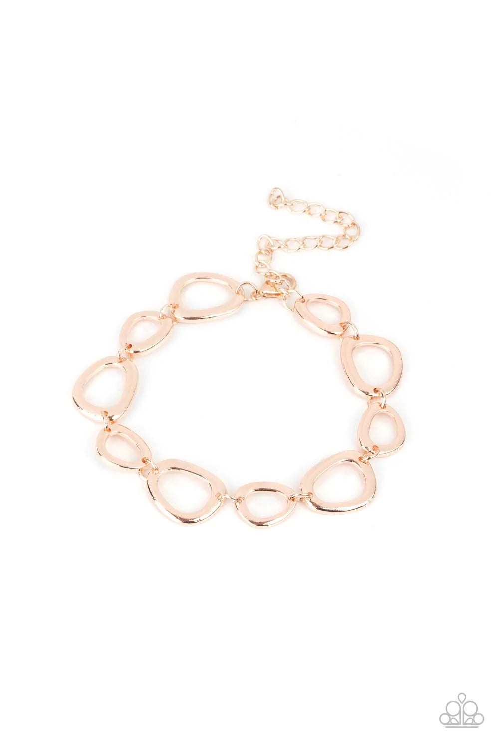 Paparazzi All That Mod - Rose Gold Bracelet