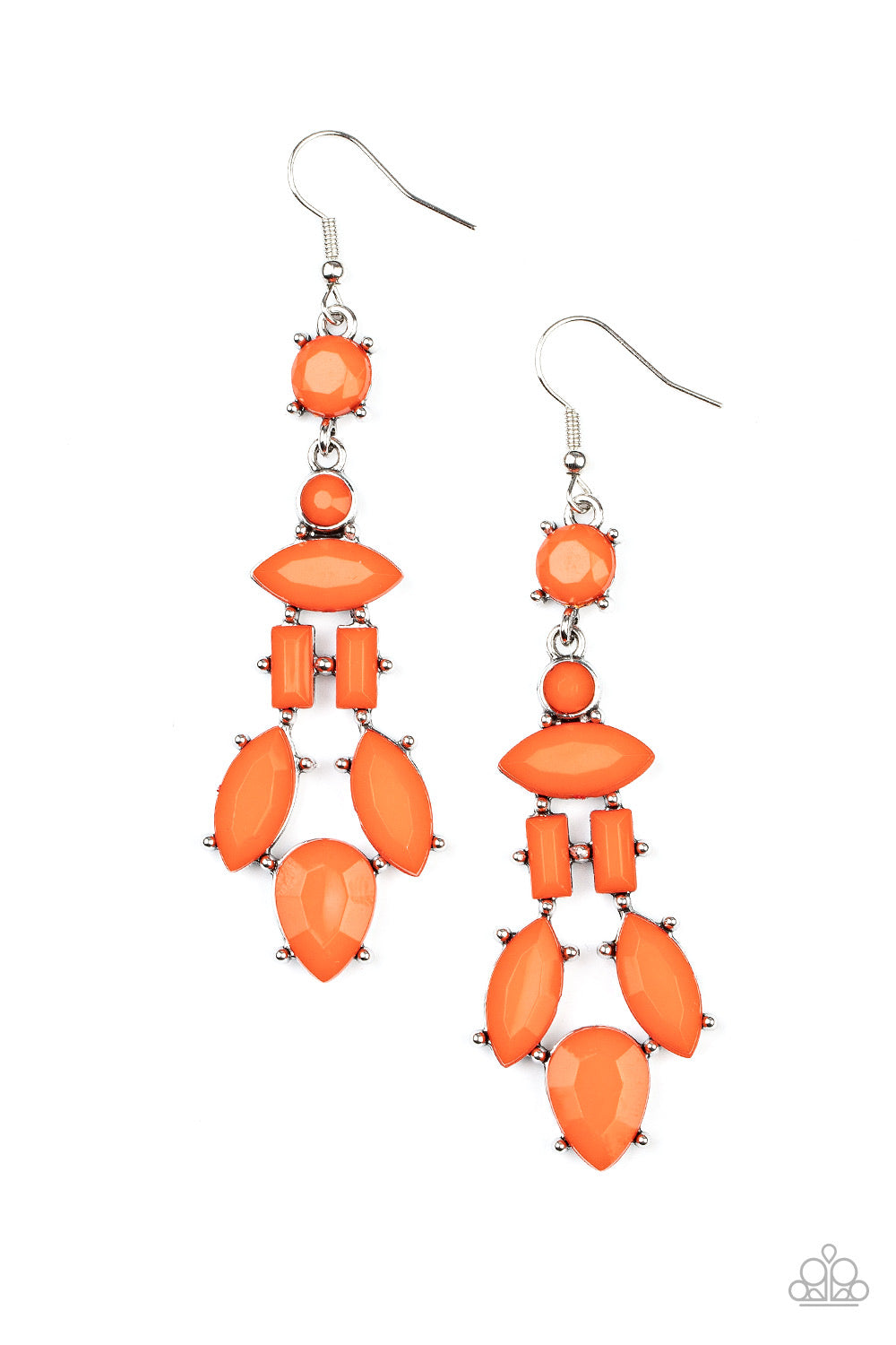 Paparazzi Visually Vivacious - Orange  Earring P5SE-OGXX-164XX