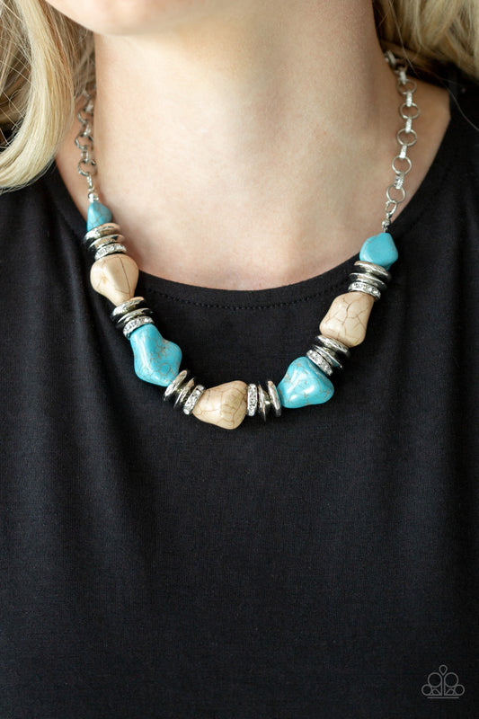 Stunningly Stone Age-Multi Necklace