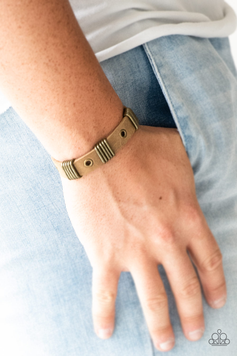 Plainly Pirate - Brown Urban Bracelet