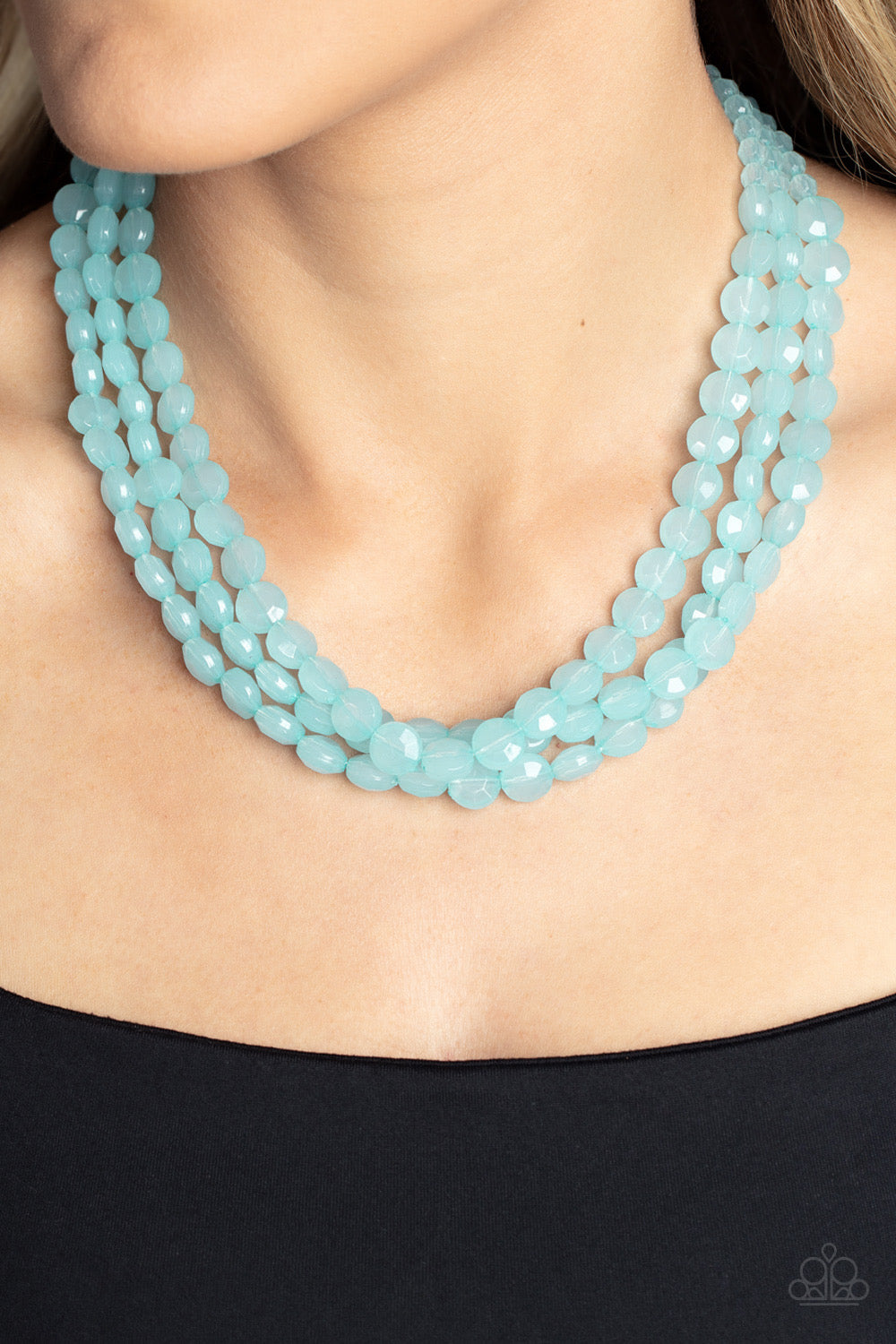 Paparazzi Boundless Bliss - Blue Necklace