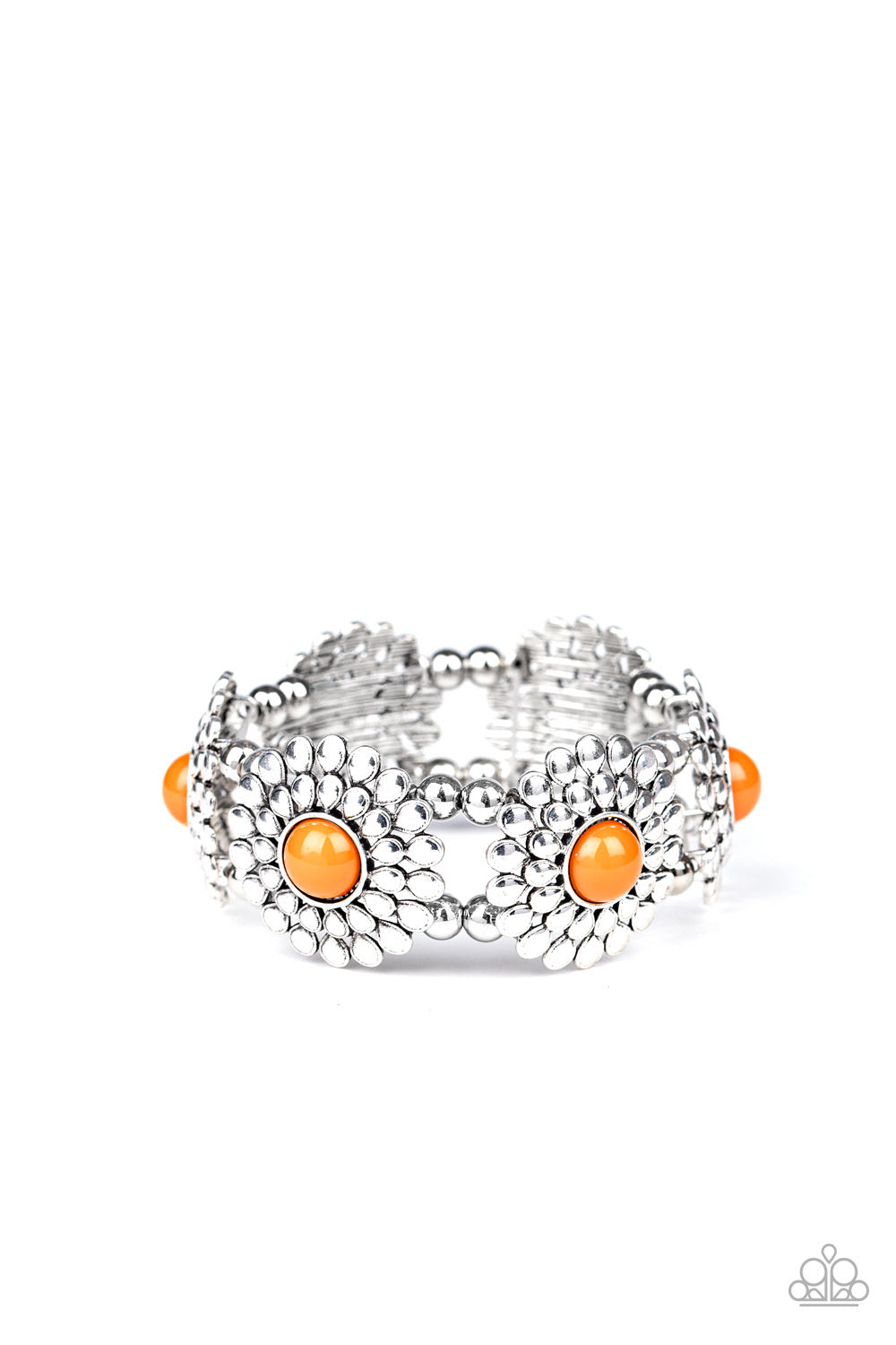 Paparazzi Bountiful-Orange Bracelet