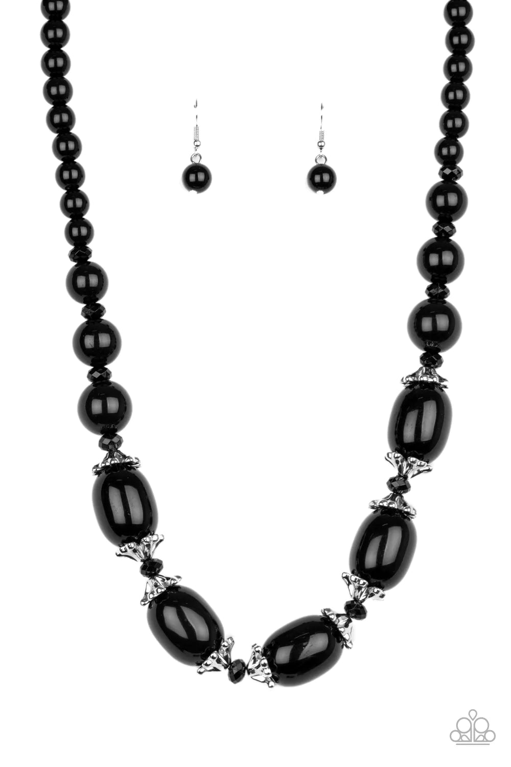 Paparazzi After Party Posh- Black Necklace