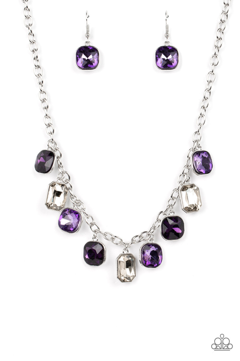 Paparazzi Best Decision Ever- Purple Necklace P2RE-PRXX-299XX