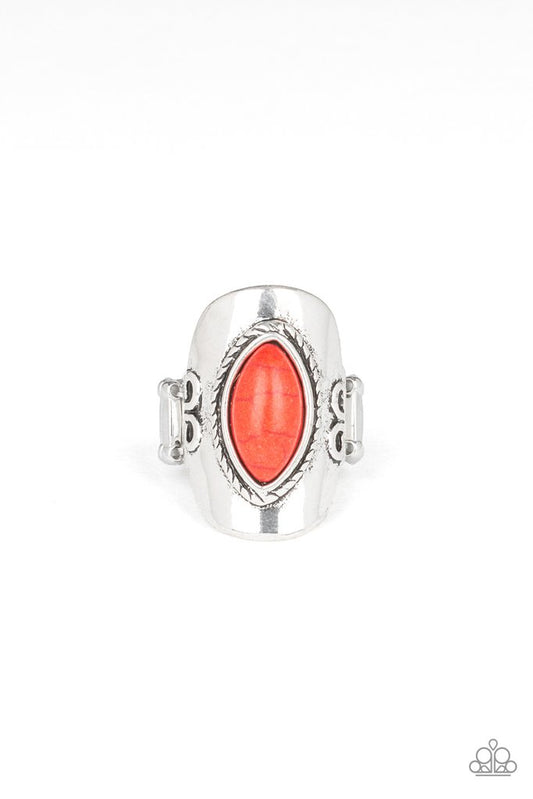 PLAIN Ride - red - Paparazzi ring