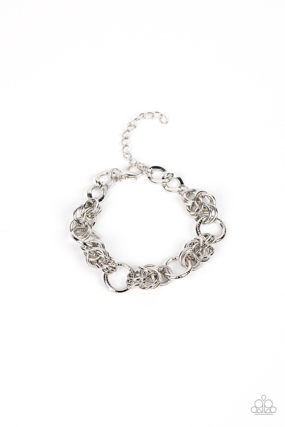 Paparazzi Big City Chic - Silver Bracelet P9IN-SVXX-166XX