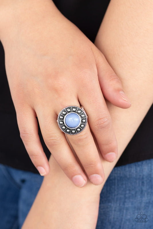 Treasure Chest Shimmer -Blue Ring