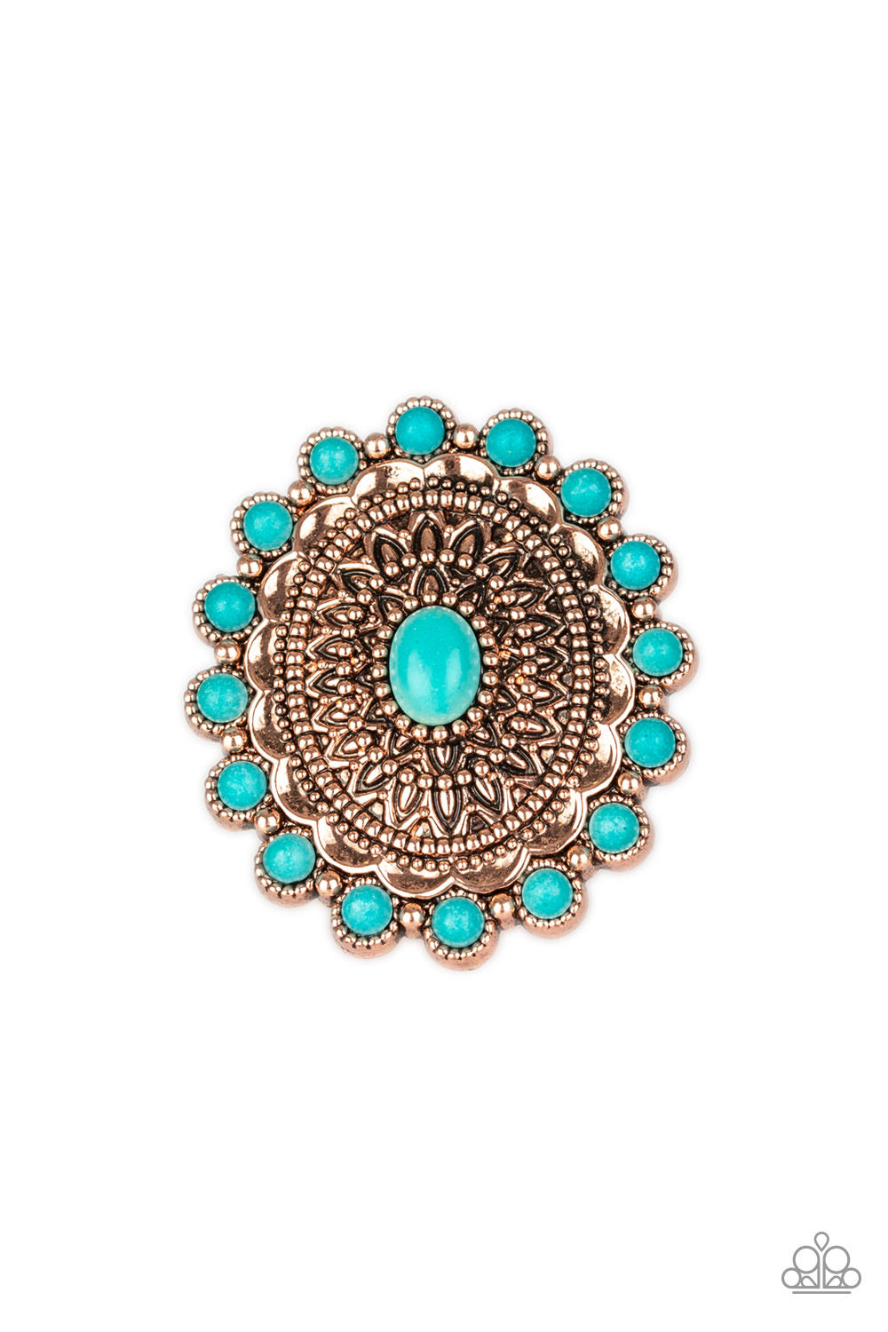 Paparazzi Mesa Mandala- Copper Ring