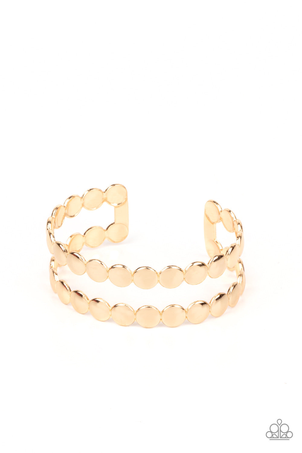 Paparazzi On The Spot Shimmer - Gold Bracelets P9SE-GDXX-038XX