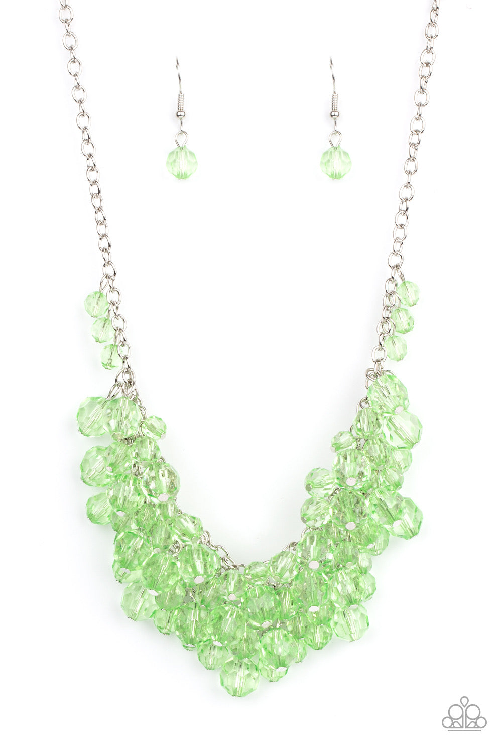 Paparazzi Let The Festivities Begin - Green Necklace P2WH-GRXX-366XX