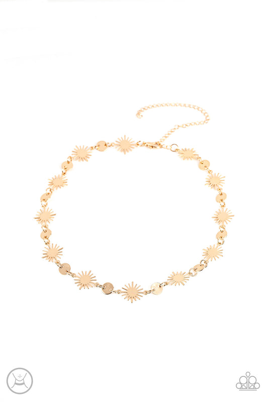 Paparazzi Astro Goddess - Gold  Necklace P2CH-GDXX-098XX