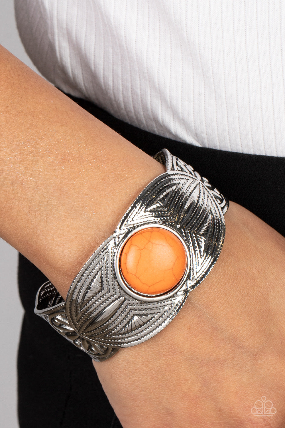 Paparazzi Western Odyssey - Orange  Bracelet P9ST-OGXX-006XX