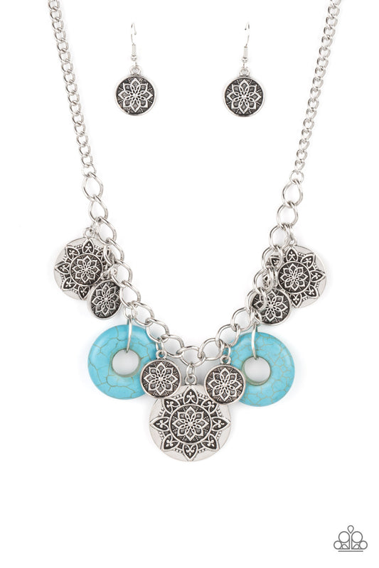 Western Zen - Blue  Necklace P2ST-BLXX-205XX