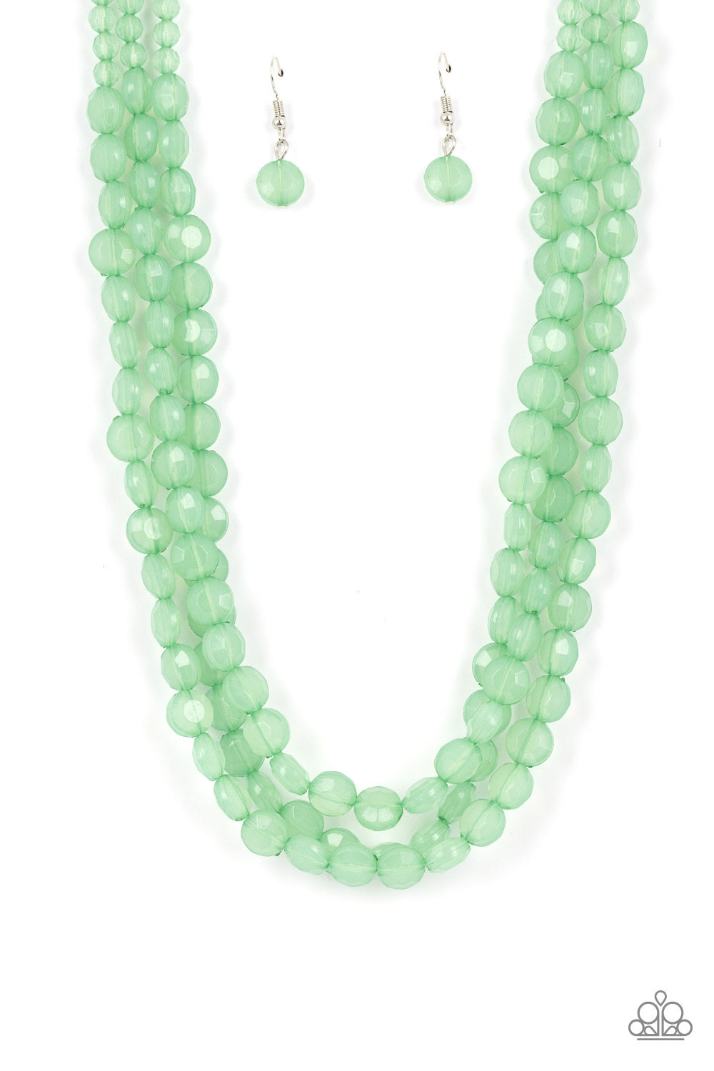 Paparazzi Boundless Bliss - Green Necklace P2WH-GRXX-384XX