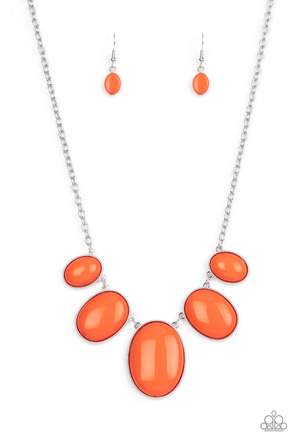 Paparazzi Vivacious Vanity - Orange  Necklace P2WH-OGXX-248XX