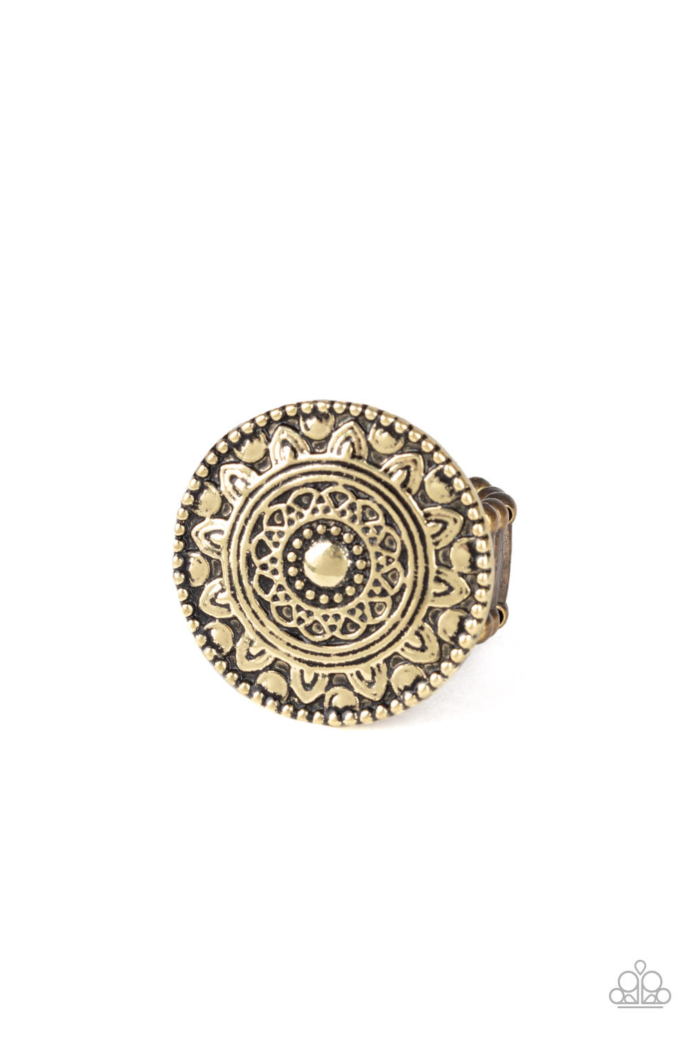 Paparazzi One in a MEDALLION-Brass Ring