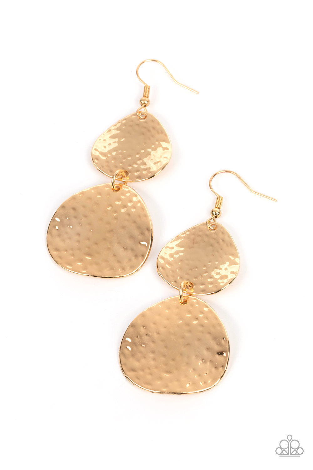 Paparazzi Bait and Switch - Gold  Earring P5BA-GDXX-103XX