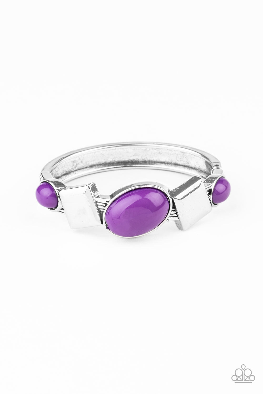 Paparazzi Abstract Appeal -Purple Bracelet