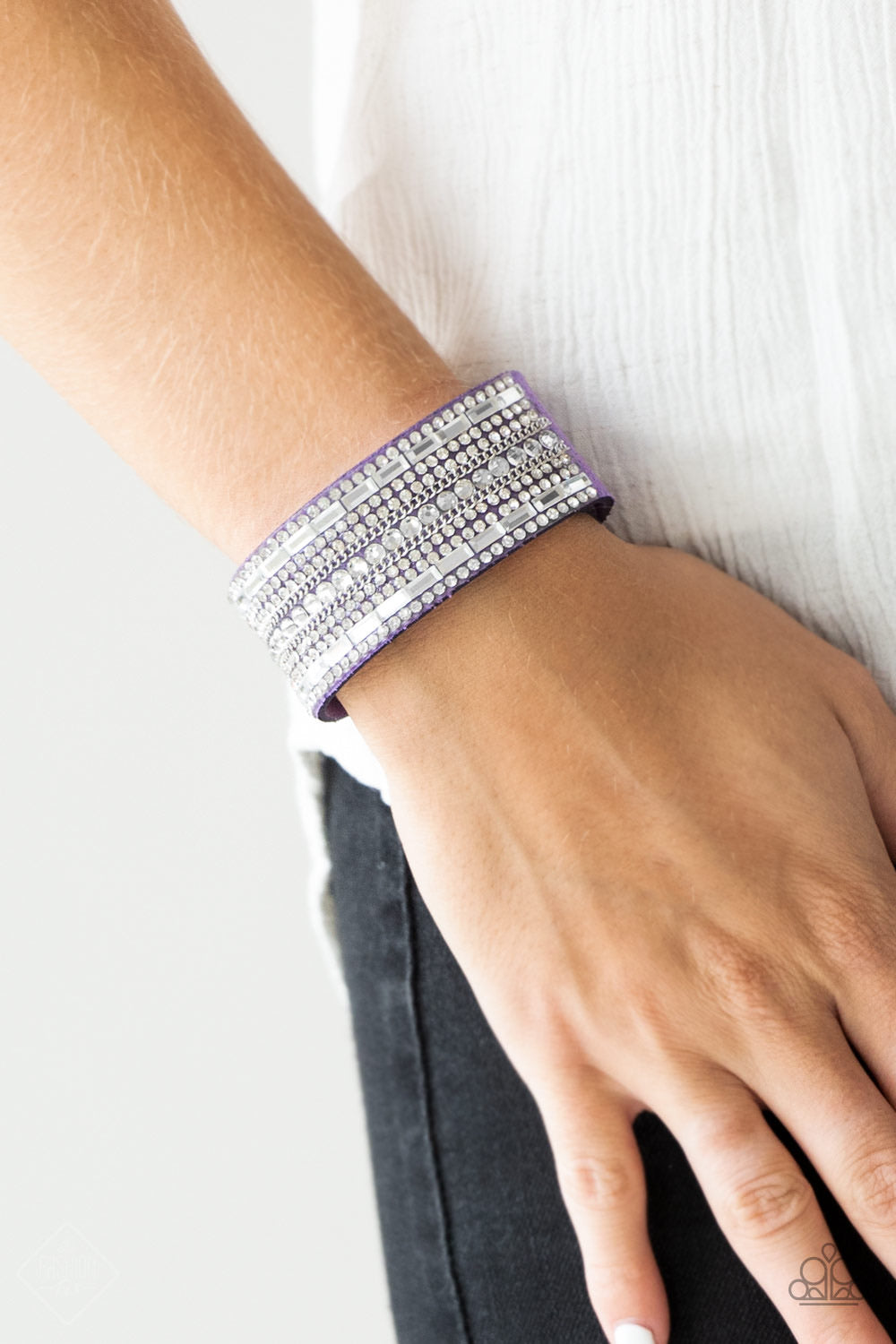 Rebel Radiance- Purple Bracelet