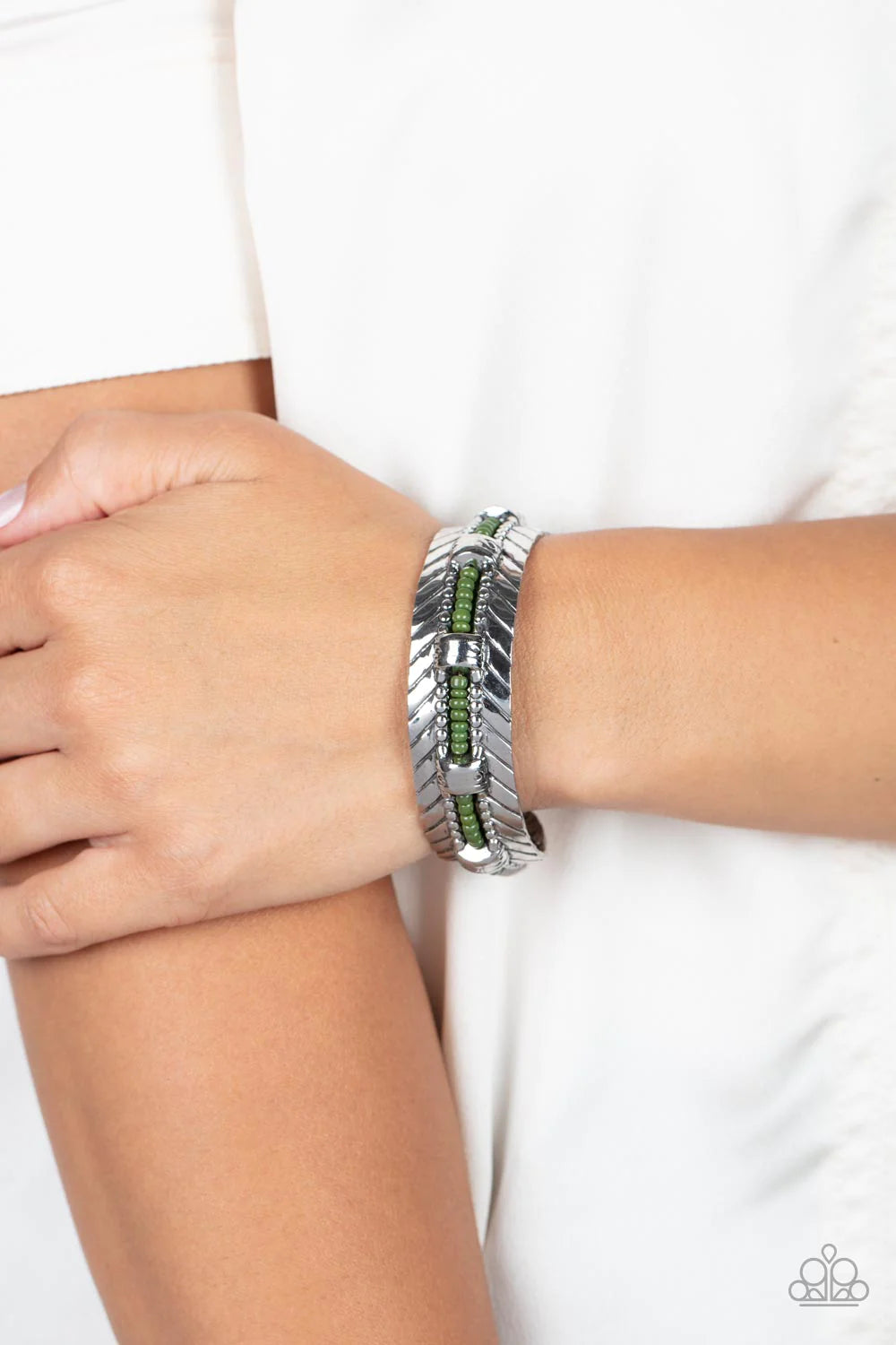 Sonoran Scene - Green Bracelet - Paparazzi Accessories